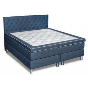 Säng 160x200 cm 5-zons pocket - Navy Blue - Hilton Säng 160x200 cm 5-zons pocket - Navy Blue - Hilton