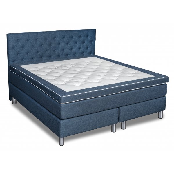 Sng 160x200 cm 5-zons pocket - Navy Blue - Hilton