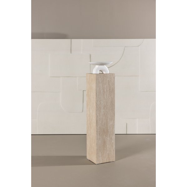 Ramsvik sidobord H:95 cm - Travertin-look