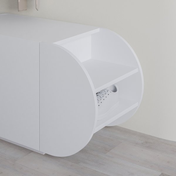 Pozy hallbänk - Vit Pozy hallbänk - Vit