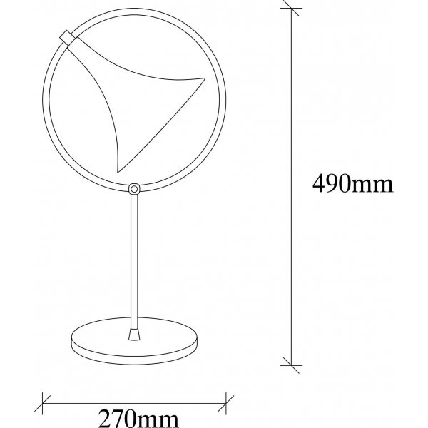Namur bordslampa - Svart/guld Namur bordslampa - Svart/guld