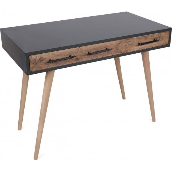 Bureau Milano 105x55 cm - Anthracite/pin