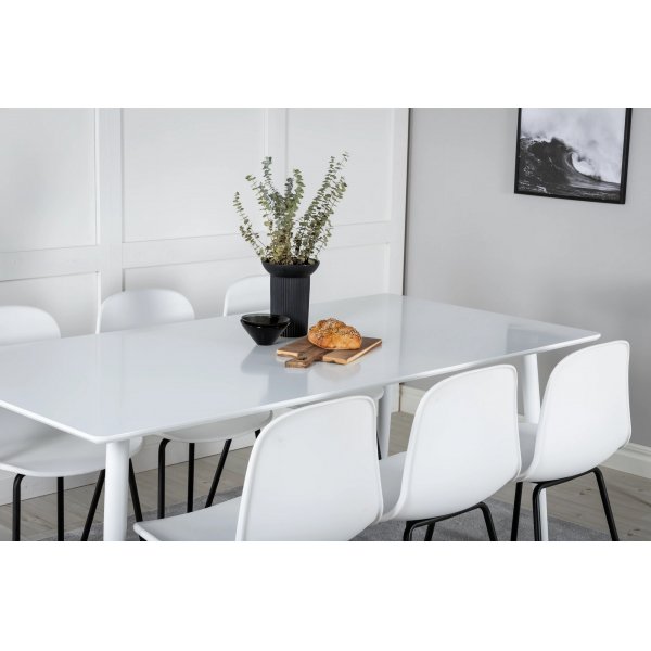 Bridge matbord 180 cm - Vit Bridge matbord 180 cm - Vit