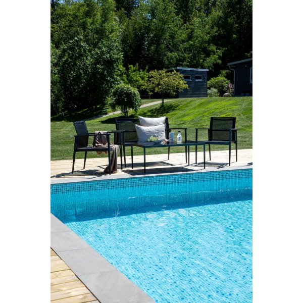 Groupe de canapés Break - Noir Groupe de canapés Break - Noir