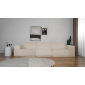 Modulsoffa 310 cm i beige manchester Modulsoffa 310 cm i beige manchester
