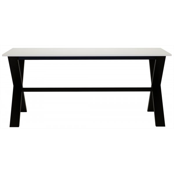 Artic matbord 220 svart / vit Artic matbord 220 svart / vit