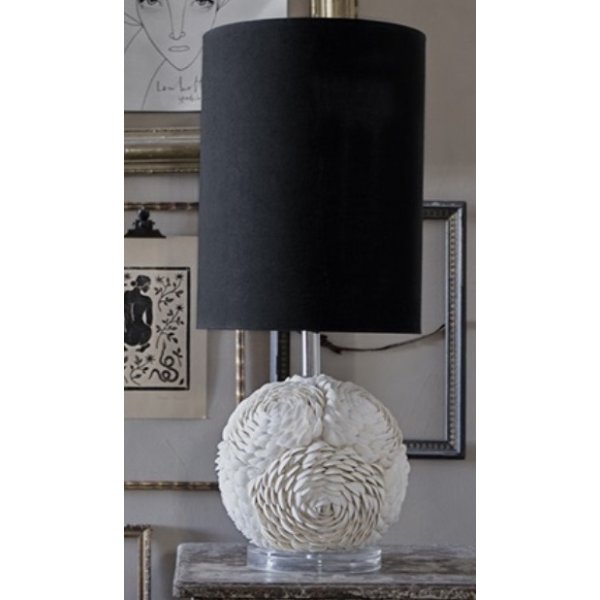 Cape Cod lampfot med snäckor Cape Cod lampfot med snäckor