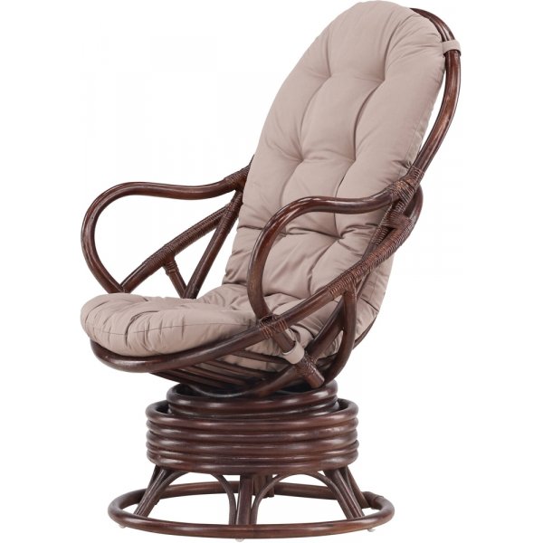 Swing fåtölj - Mörk Valnöt Swing fåtölj - Mörk Valnöt