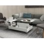 Table basse Esinti 121 x 69,2 cm - Blanc