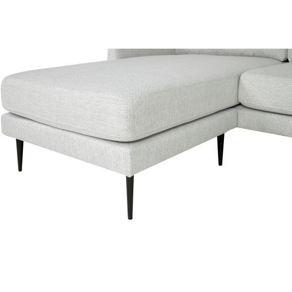 Laholms soffa med vndbar divan - Ljusbeige