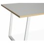 Edge matbord 190x90 - Vit Hgtryckslaminat (HPL)