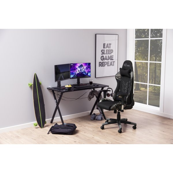 Bureau Elie | table d'ordinateur - Gris (120 cm) Bureau Elie | table d'ordinateur - Gris (120 cm)