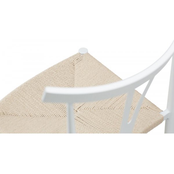 Alfa stol - Vit / rotting Alfa stol - Vit / rotting