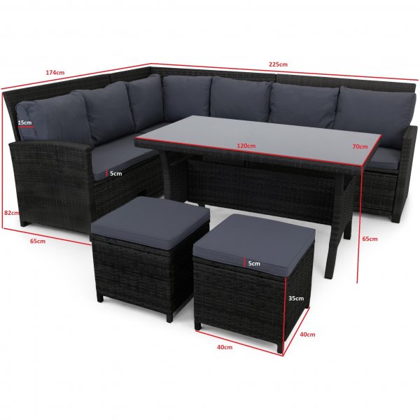 Loungegrupp Tanumshede  med dold frvaring