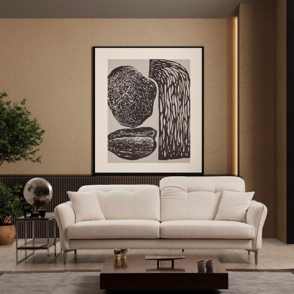 Canap 3 places Costor - Blanc