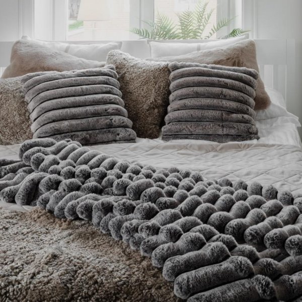 Coussin décoratif Rocky Smoke - 45 x 45 cm Coussin décoratif Rocky Smoke - 45 x 45 cm