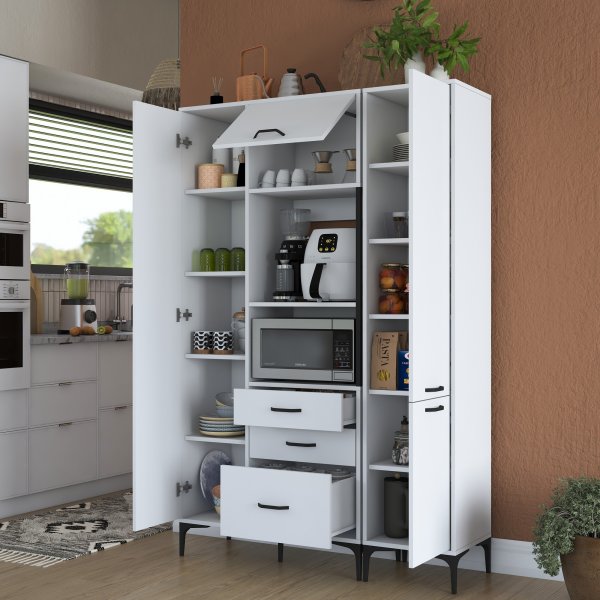 Armoire Jericho 118 - Blanc Armoire Jericho 118 - Blanc