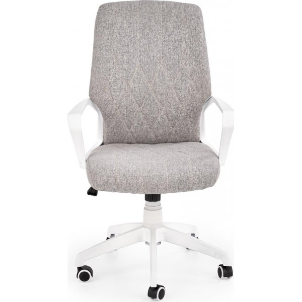 Chaise de bureau Mildred - Blanc/beige Chaise de bureau Mildred - Blanc/beige