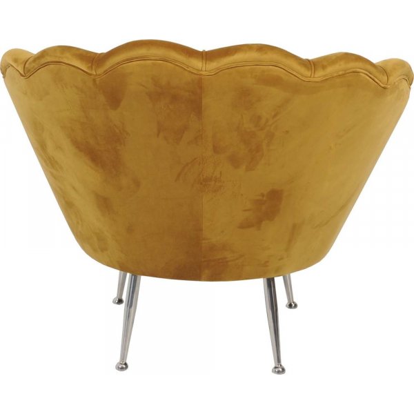 Signy fåtölj - Gul velour Signy fåtölj - Gul velour
