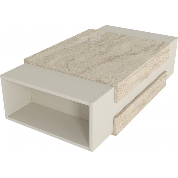 Table basse Nora - Travertin Table basse Nora - Travertin