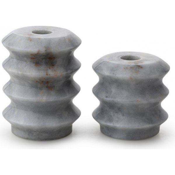 Ljushllare i gr marmor frn Verona - 2 delar