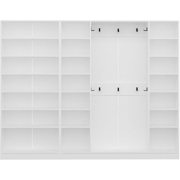 Meuble d\\\'entre Armadio 270 x 35 x 210 cm - Blanc