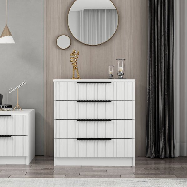 Cikari ladekast 72 x 42 cm - Wit Cikari ladekast 72 x 42 cm - Wit