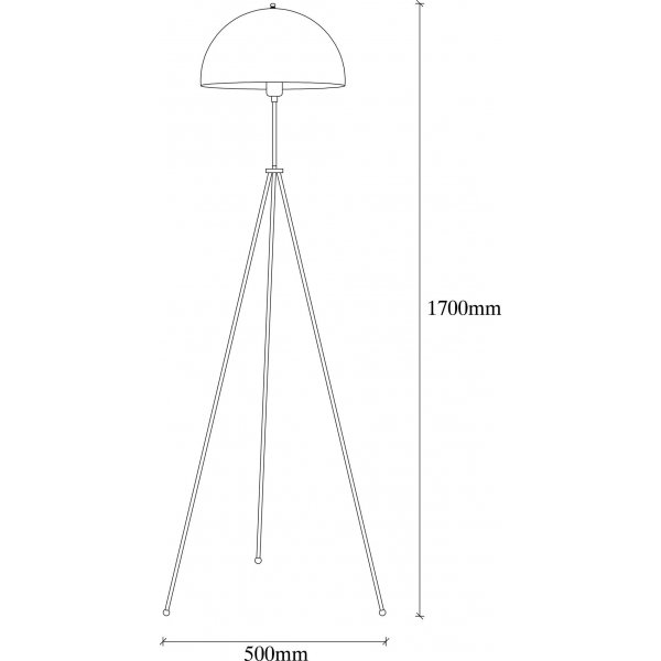 Lampadaire Can - Noir Lampadaire Can - Noir