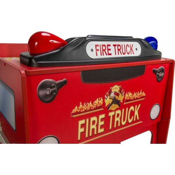 Brandbil Alfons - Våningssäng - 90 x 190 cm Brandbil Alfons - Våningssäng - 90 x 190 cm