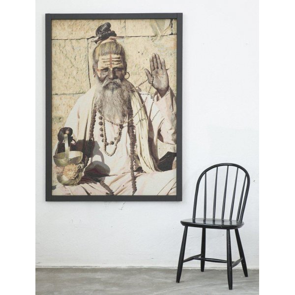 Tenture murale Daksha 100 x 140 cm - Marron