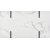 Blanca soffbord 110 x 64 cm - Vit marmor/svart