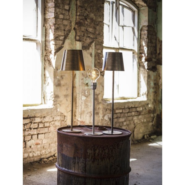 Mia Metalen lampenkap - Rustiek Zilver Mia Metalen lampenkap - Rustiek Zilver