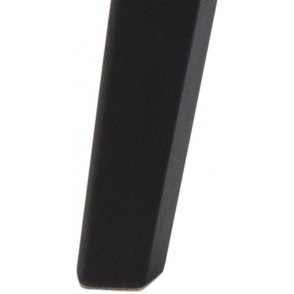 Matbord 105 cm - Ek/svart