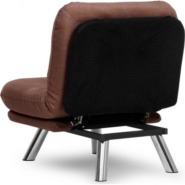 Fauteuil lit Misa - Marron clair Fauteuil lit Misa - Marron clair