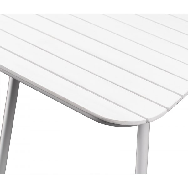 Utebord 180x80 cm vit - Holmsund + Textilskydd för utemöbler Utebord 180x80 cm vit - Holmsund + Textilskydd för utemöbler