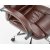 Bojan skrivbordsstol - Mrkbrun (konstlder)