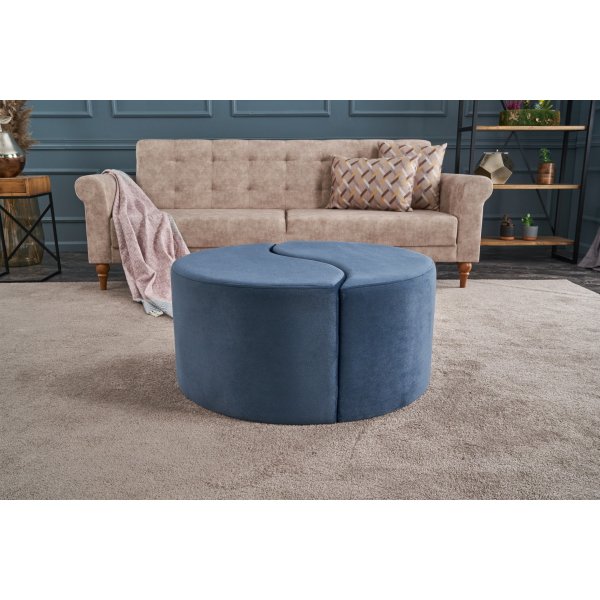 Le pouf d\\\'Ali - Bleu Le pouf d\\\'Ali - Bleu