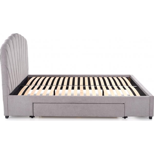 Cadre de lit Mistral 160x200 cm - Gris Cadre de lit Mistral 160x200 cm - Gris