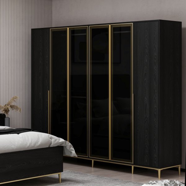 Armoire Elevate 268 x 52 x 218 cm - Noir Armoire Elevate 268 x 52 x 218 cm - Noir