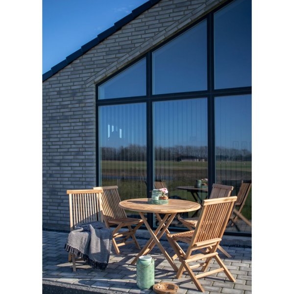 Saltö fällbart teakbord Ø100 Saltö fällbart teakbord Ø100