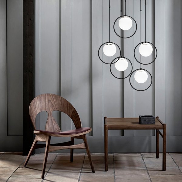 Plafonnier Dolly 4511 - Noir/blanc