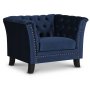 Chesterfield Liverpool ftlj - Bl sammet