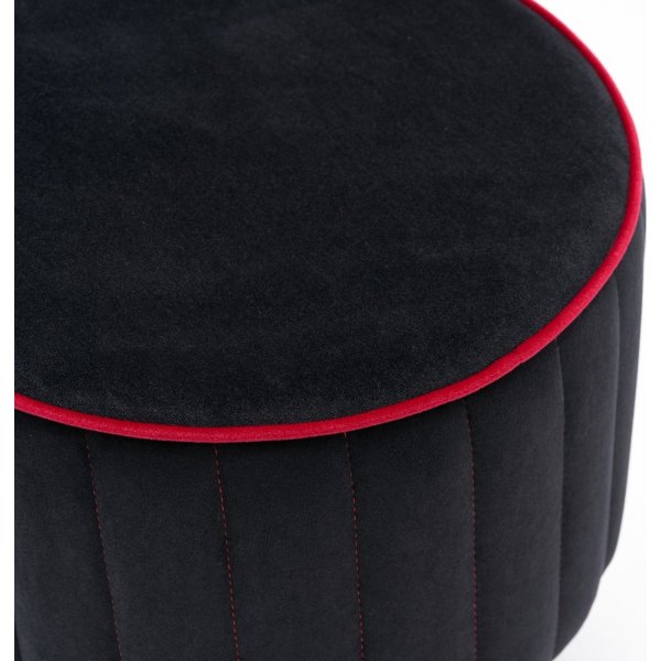 Lindy sittpuff - Antracit/rosa Lindy sittpuff - Antracit/rosa
