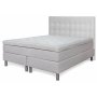 Hilton kontinentalsng med 5-zons Pocketsystem - Beige sng 160x200 cm