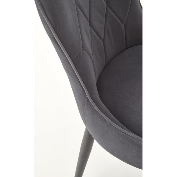 Chaise de salle  manger Cadeira 366 - Gris