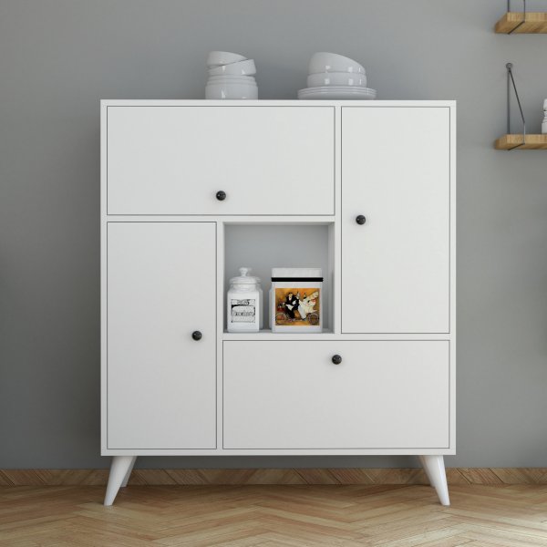 Cabinet Hercule - Blanc