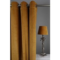Velvet Gardinpar 240x140 cm - Lejongul Velvet Gardinpar 240x140 cm - Lejongul