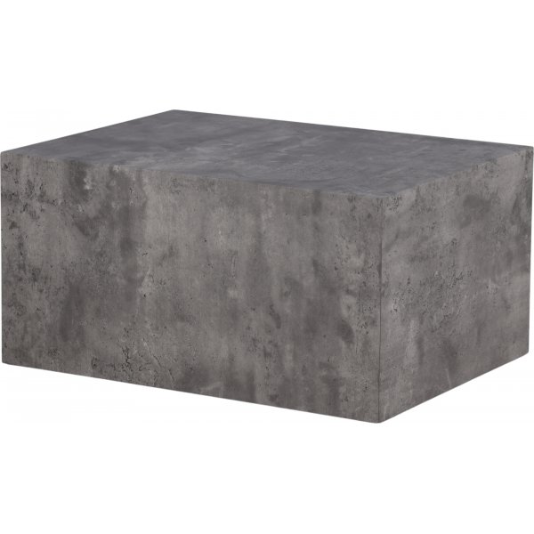 Table basse York 80 x 60 cm - Gris fonc