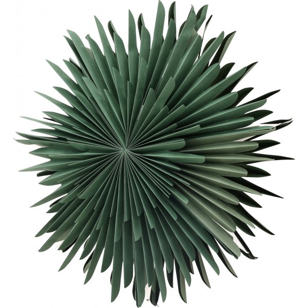 Slen adventsstjrna 60 cm - Grn/Vit