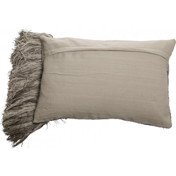 Kussenhoes Vanja - Blauw/Beige